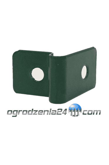 ZAPINKA do bramy, furtki, mocowania paneli z wkrętem RAL 6005