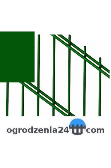 Panele ogrodzeniowe 2D zielone H=1830mm Ø6/5/6mm oczko 50x200mm