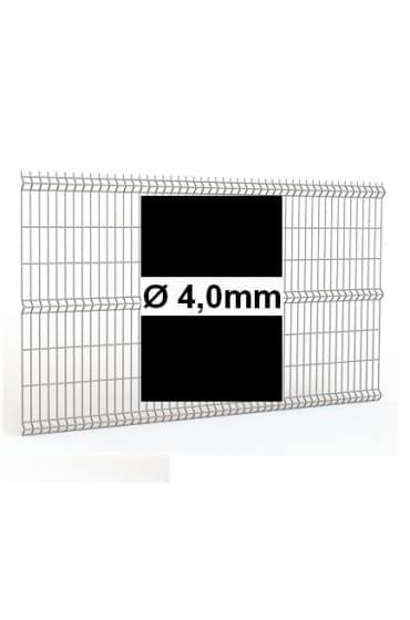 Panele ogrodzeniowe 3D czarne H= 1730mm Ø4mm oczko 50x200m