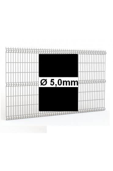 Panele ogrodzeniowe 3D czarne H= 1530mm Ø5mm oczko 50x200m