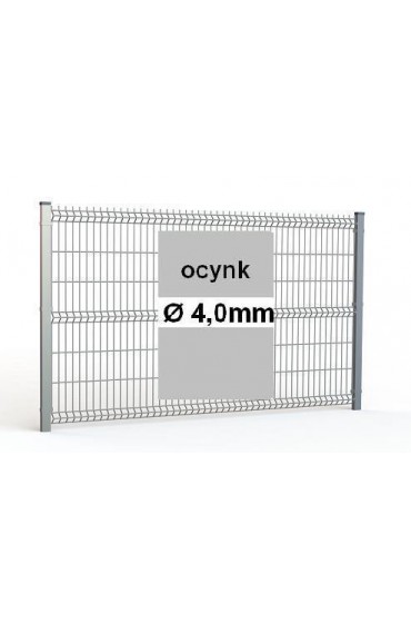 Zestaw ogrodzenie panelowe ocynk H=1730mm Ø4mm oczko 50x200mm ( 1mb )