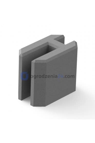 Osadnik betonowy przelotowy h=25cm