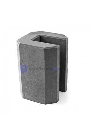 Osadnik betonowy startowy / końcowy h=25cm